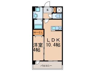 AGORA中原の物件間取画像